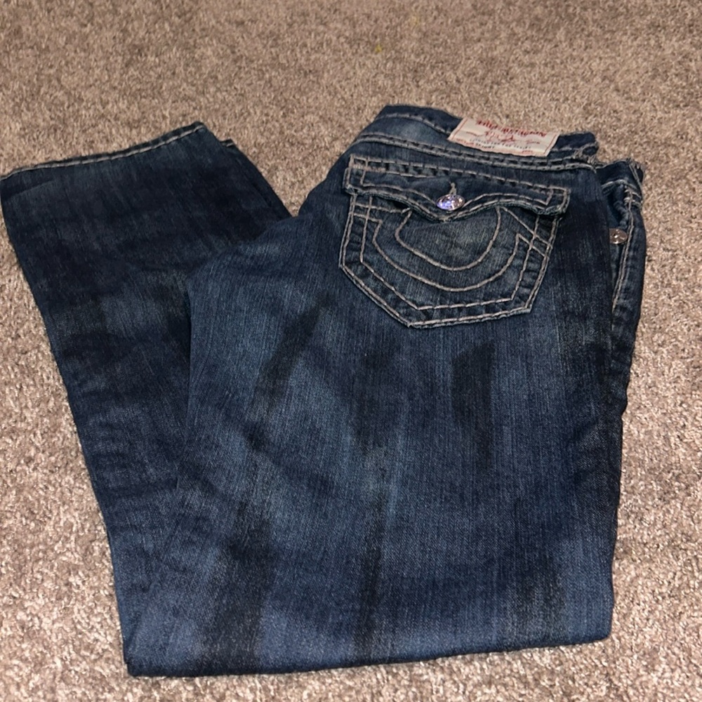 Men’s size 34 True Religion “skinny” jeans.